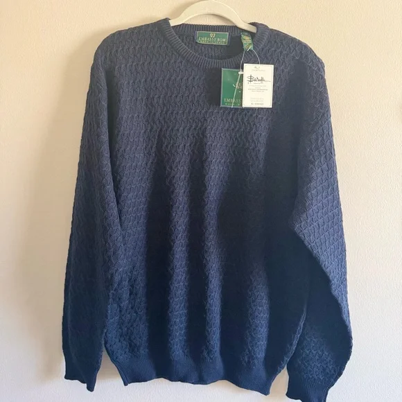 Vintage Embassy Row 100% merino wool New with tags size large - Picture 4 of 4